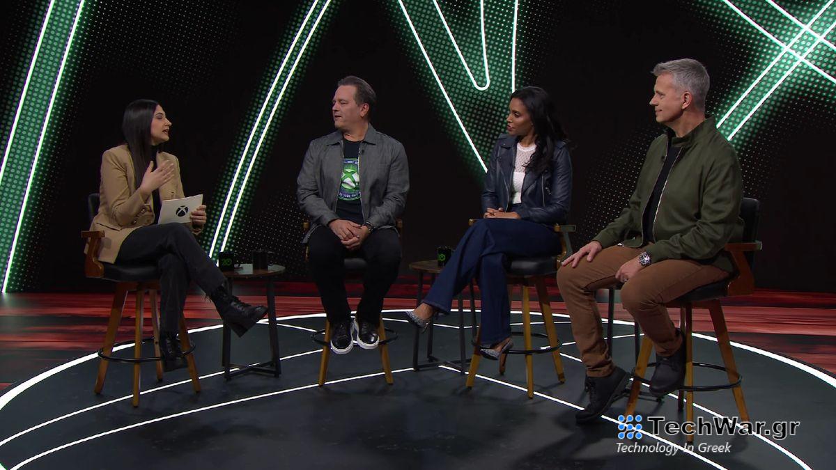 Tina Amini, Phil Spencer, Sarah Bond, and Matt Booty on the Official Xbox Podcast