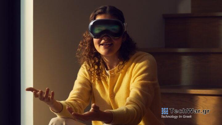 Apple Vision Pro EyeSight FaceTime Call