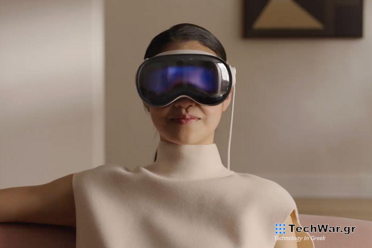 Η Apple μοιράζεται νέα βίντεο «Γνωρίστε το Apple Vision Pro» στο YouTube