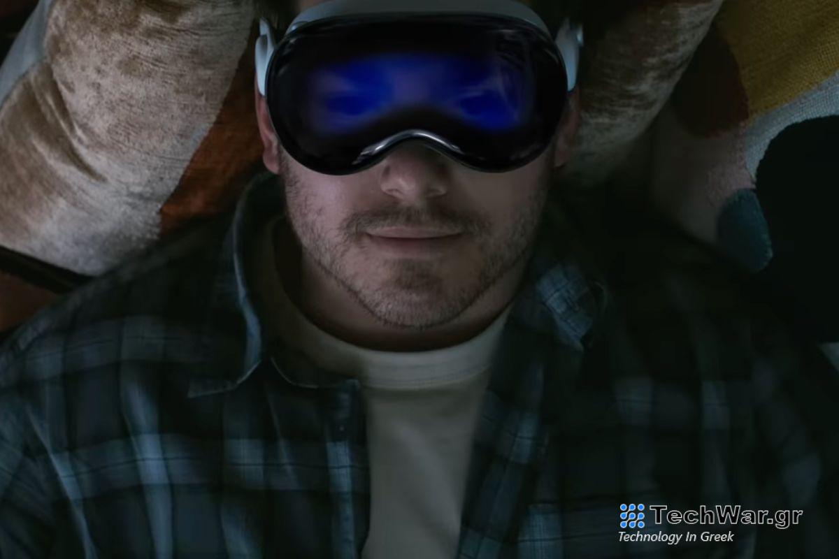 Η Apple μοιράζεται τη νέα διαφήμιση Apple Vision Pro "First-Timer".