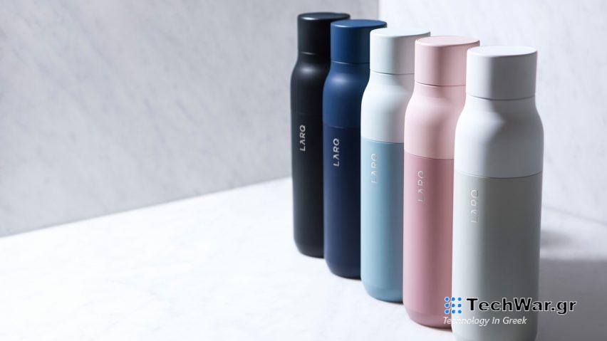 Η Brita σηκώνει την εκκίνηση έξυπνων μπουκαλιών νερού, Larq