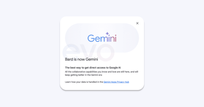Η Google ετοιμάζεται να μετονομάσει πλήρως τον Bard σε Gemini
