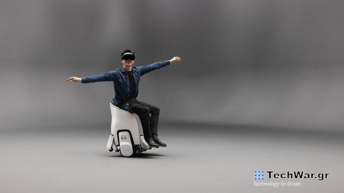 Η Honda πιστεύει ότι αυτό το Segway για VR θα μπορούσε να είναι το μέλλον
