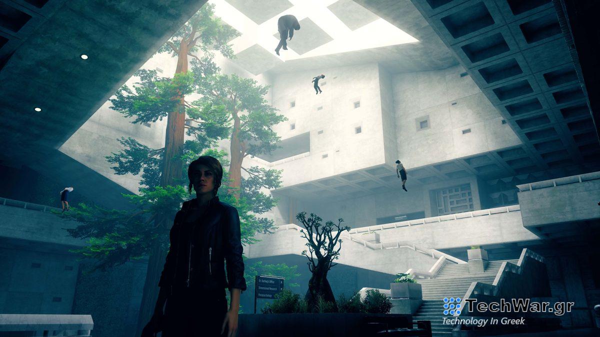 Screenshot of Control Ultimate Edition on Xbox Series X.