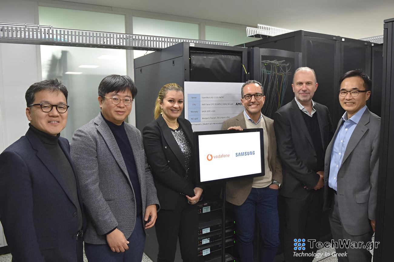 Samsung Has Successfully Implemented Industry's First Open RAN Network, Collaborating With Vodafone & AMD 1