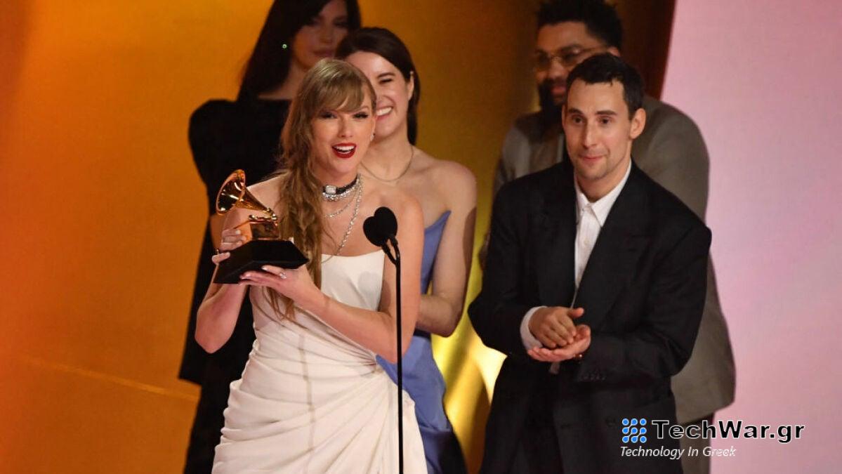 Η Taylor Swift κέρδισε το τέταρτο Grammy για το άλμπουμ της χρονιάς, γράφει ιστορία
