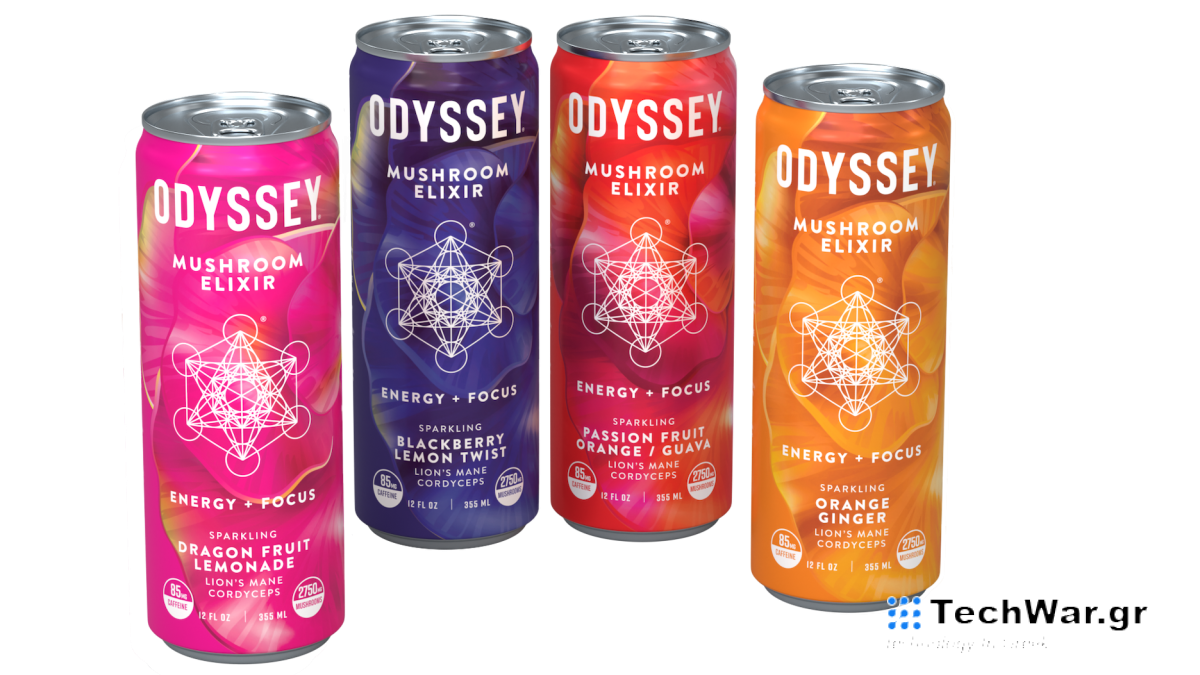 Η startup λειτουργικών ποτών Odyssey κερδίζει 6 εκατομμύρια δολάρια για να επιταχύνει την ανάπτυξη των ενεργειακών ποτών
