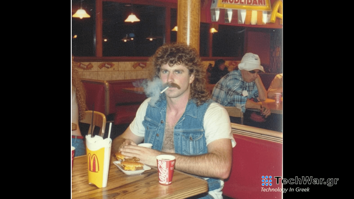 Αυτή η ιογενής φωτογραφία ενός άνδρα που καπνίζει στο McDonald's δημιουργήθηκε με AI
