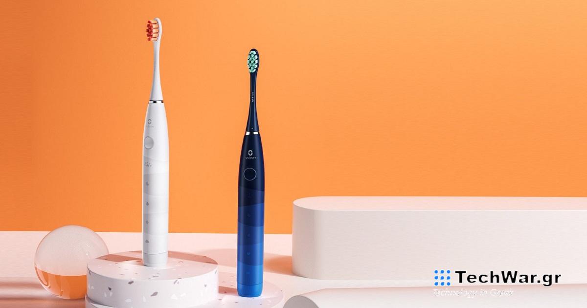 Η οδοντόβουρτσα Oclean Flow έχει απίστευτες 76.000 δονήσεις ανά λεπτό