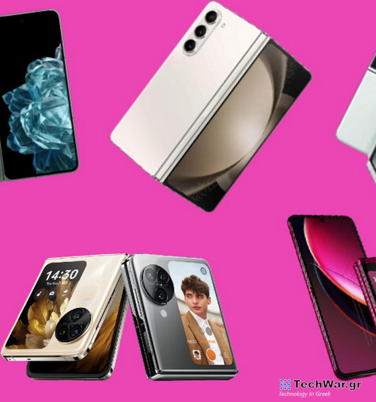 Κάποιοι ετοιμάζονται να φύγουν από την κατηγορία των foldables και κάποιοι άλλοι ποντάρουν σε αυτά