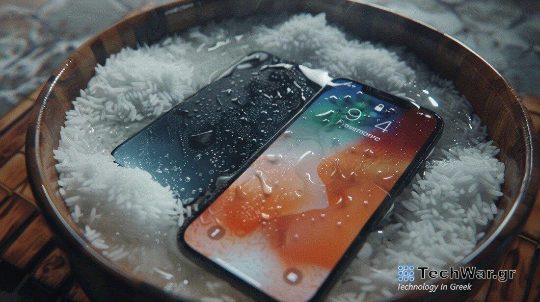 Κακός συνδυασμός το βρεγμένο iPhone και το ρύζι, προειδοποιεί η Apple