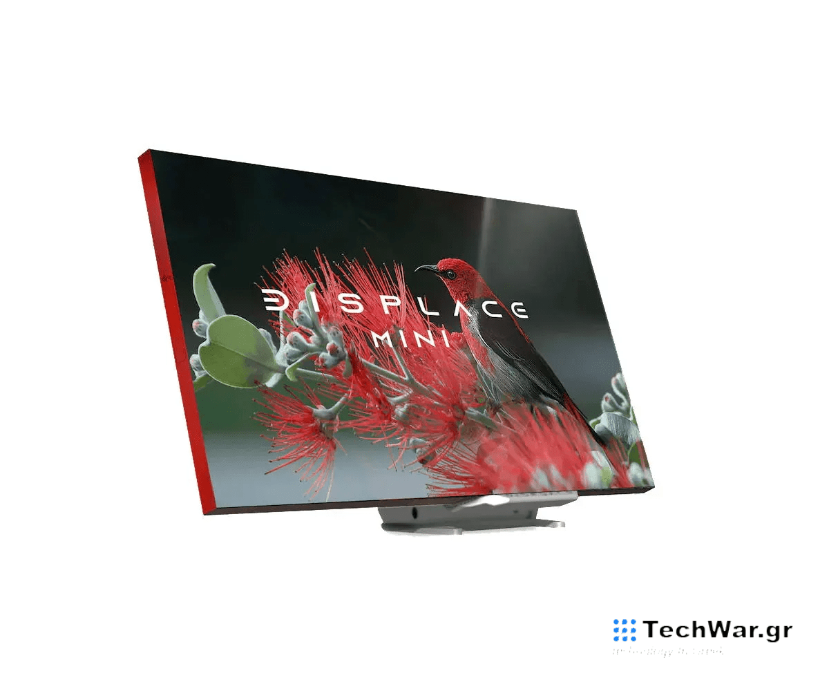 [MWC 2024]: Aσύρματη 4Κ τηλεόραση από την Displace που την κολλάς στον τοίχο!