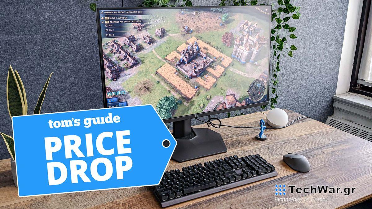 Dell G3223Q monitor shown on desk