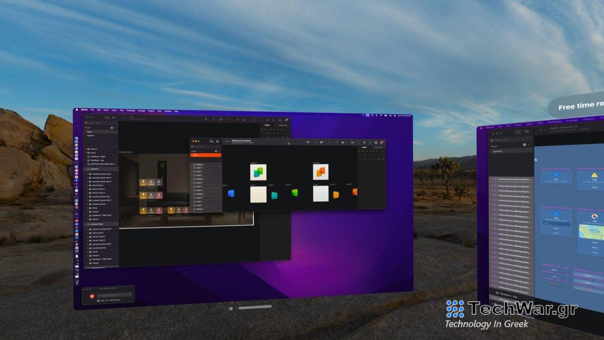 Το Splitscreen φέρνει μια ρύθμιση πολλαπλών οθονών στο Vision Pro της Apple