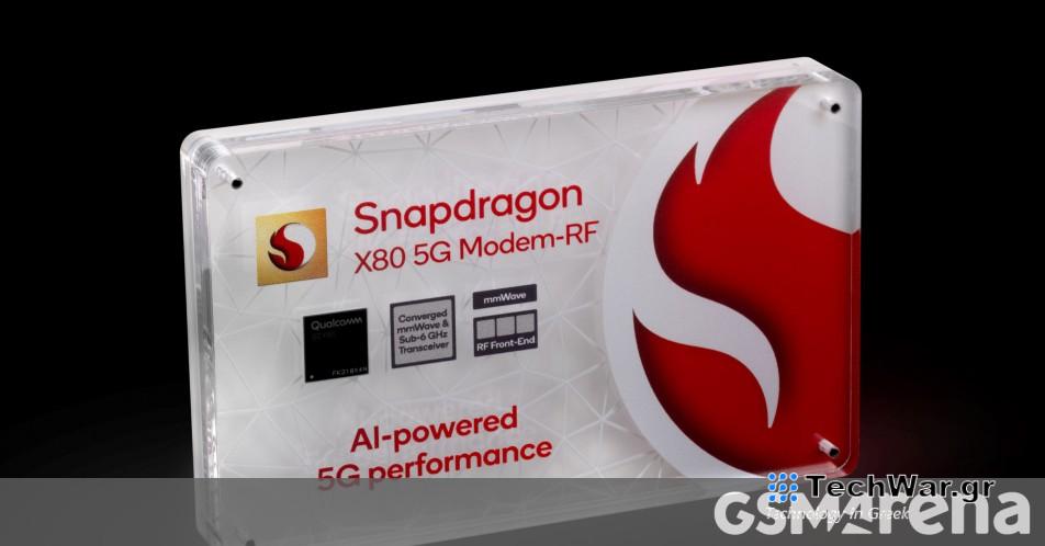 Η Qualcomm ανακοινώνει το μόντεμ X80 5G, το σύστημα συνδεσιμότητας FastConnect 7900
