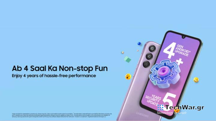 Samsung Galaxy F15 5G Android OS Updates