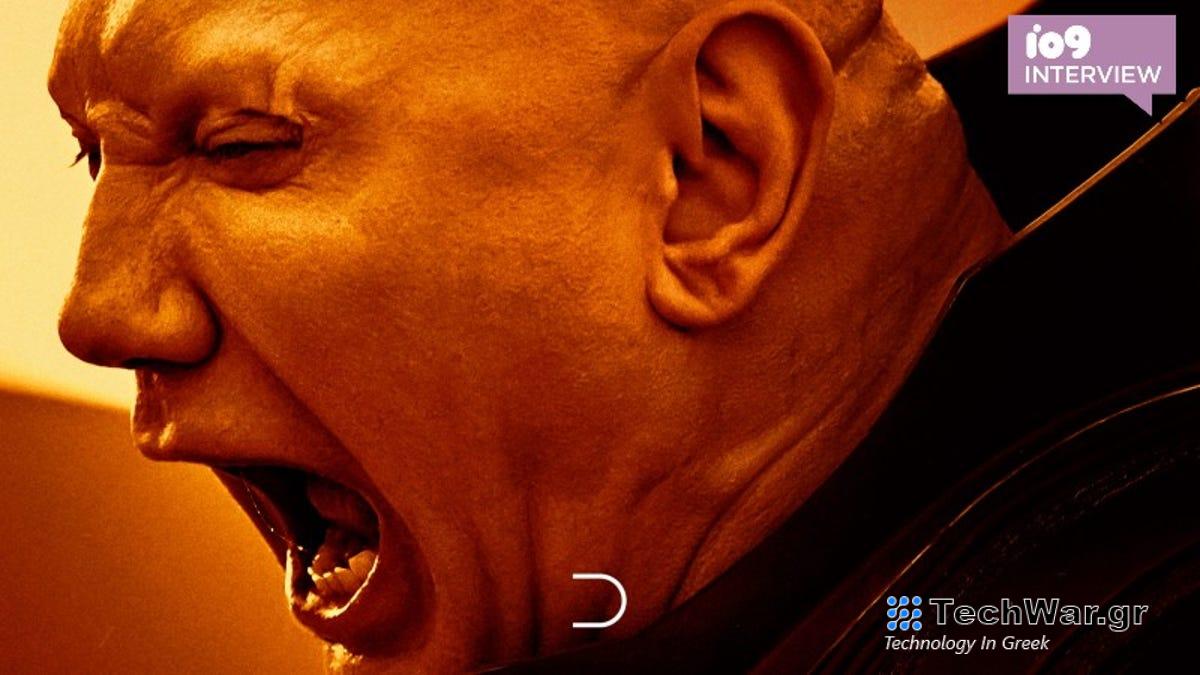Ο Dave Bautista στο Playing a Failure and Channeling His Rage in Dune: Part Two