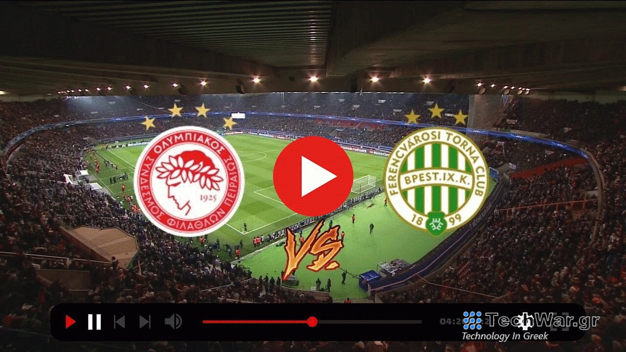 ΟΛΥΜΠΙΑΚΟΣ - ΦΕΡΕΝΤΣΒΑΡΟΣ Live Streaming
