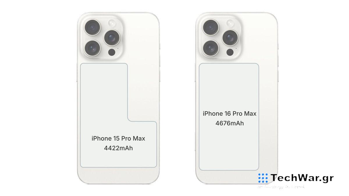 iPhone 16 battery numbers