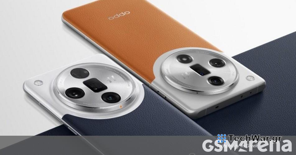 Οι συσκευές Oppo Find X7 φτάνουν τις 1 εκατομμύριο προπαραγγελίες

