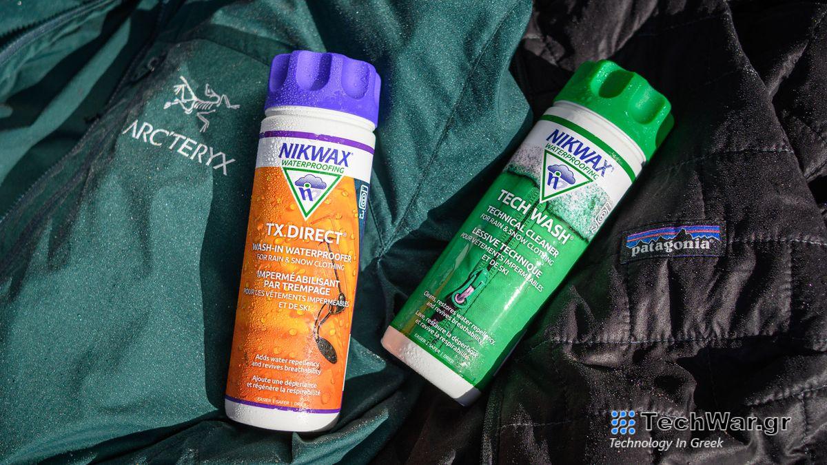 How to waterproof a jacket using Nikwax and a washing machine.