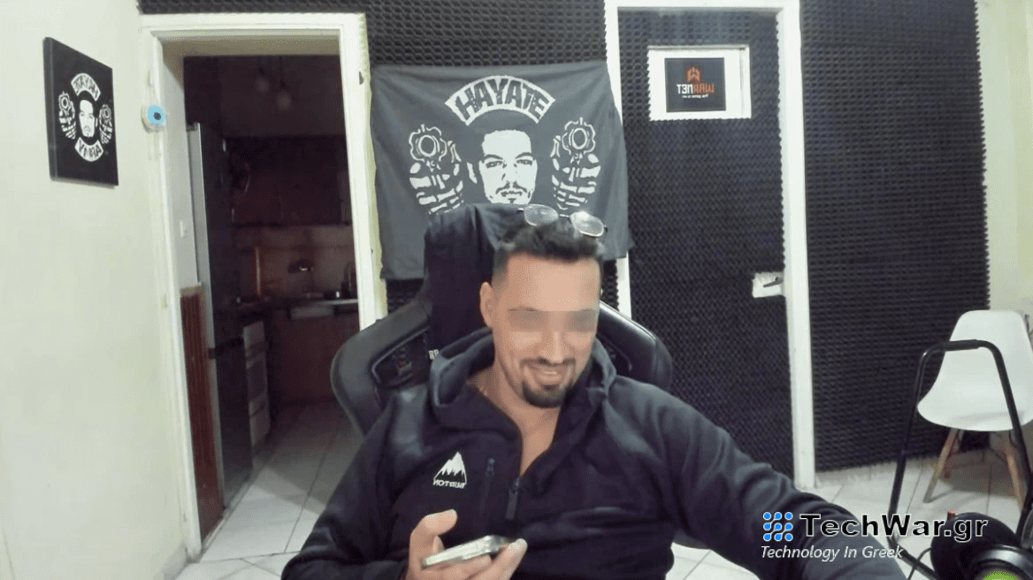 Συνελήφθη ο πρώην gaming streamer Hayate