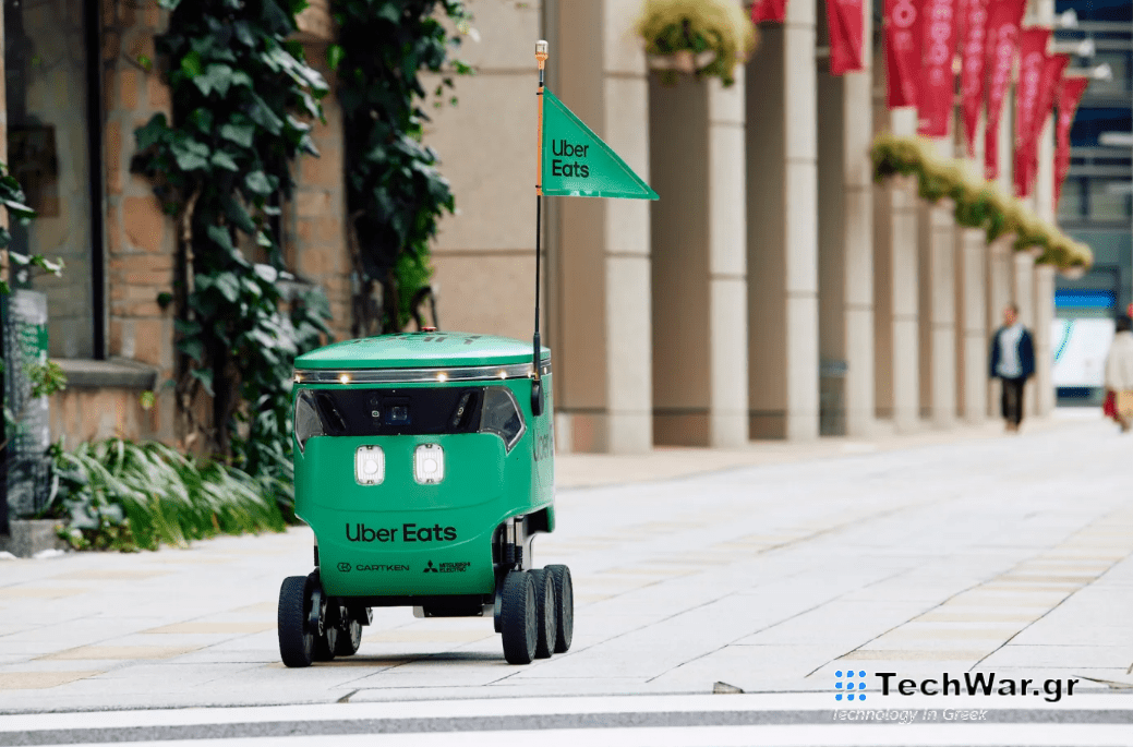 Ντελίβερι: Η Uber Eats ξεκινά παραδόσεις με ρομπότ αυτόνομης οδήγησης