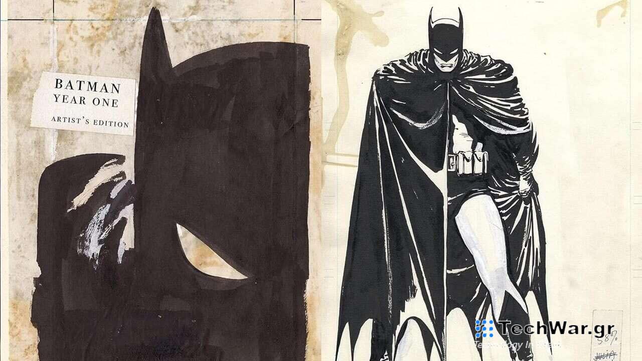 Το Batman Origin Story του Frank Miller είναι μια φανταχτερή νέα επανέκδοση