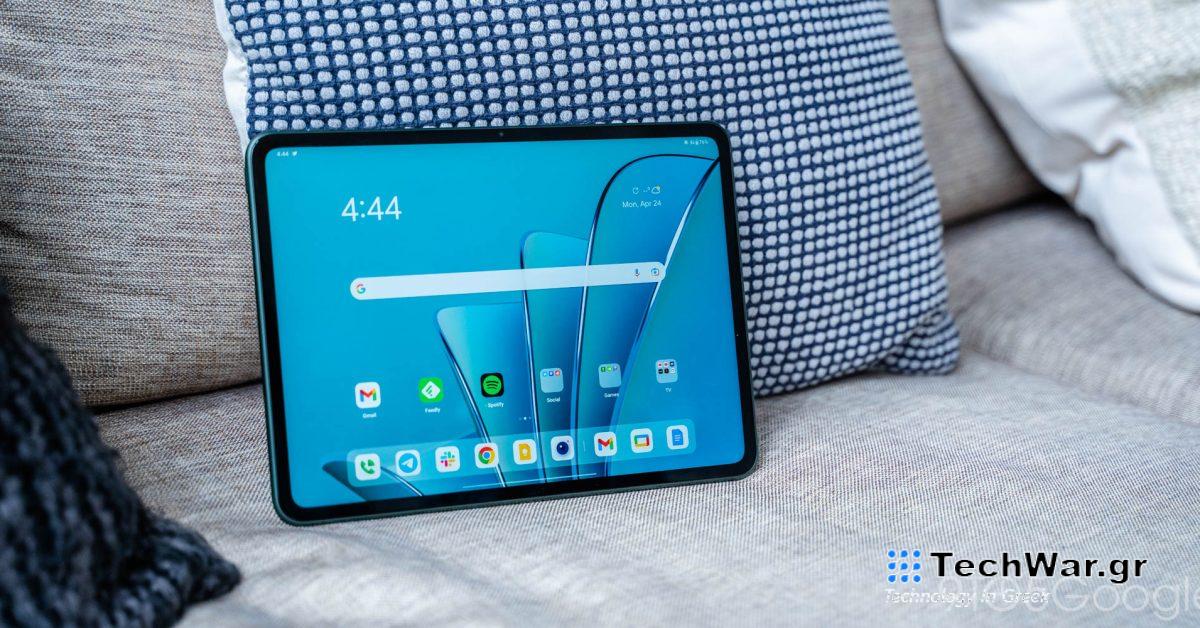 Το OnePlus Pad λαμβάνει την ενημερωμένη έκδοση του Android 14