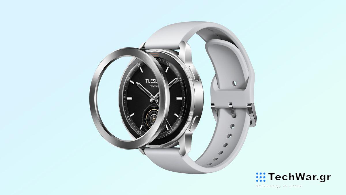 xiaomi watch s3 with removable bezel