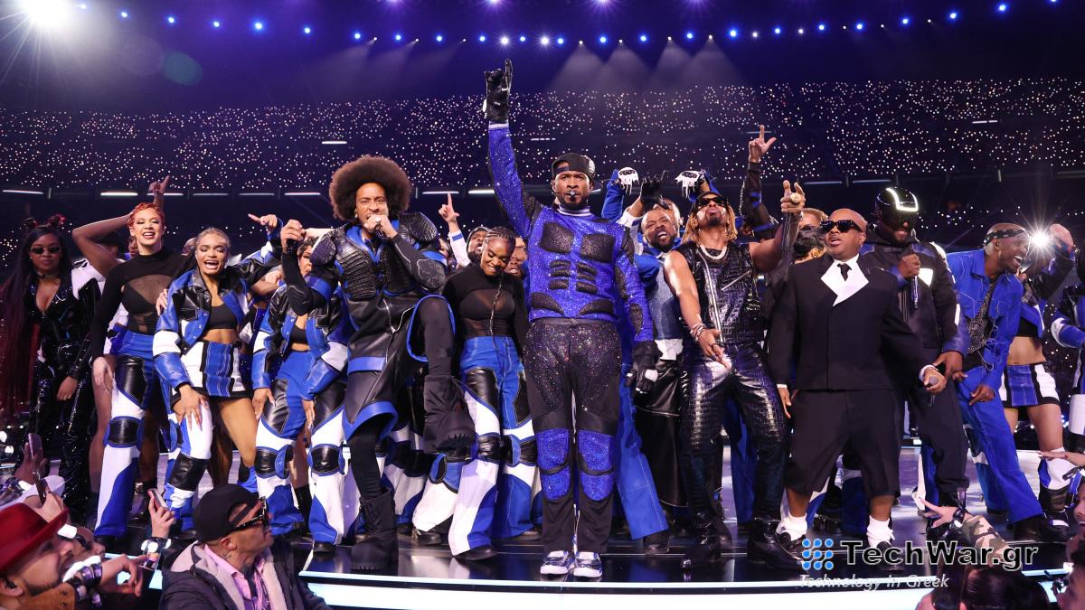 Το ημίχρονο του Usher's Super Bowl τάραξε το διαδίκτυο