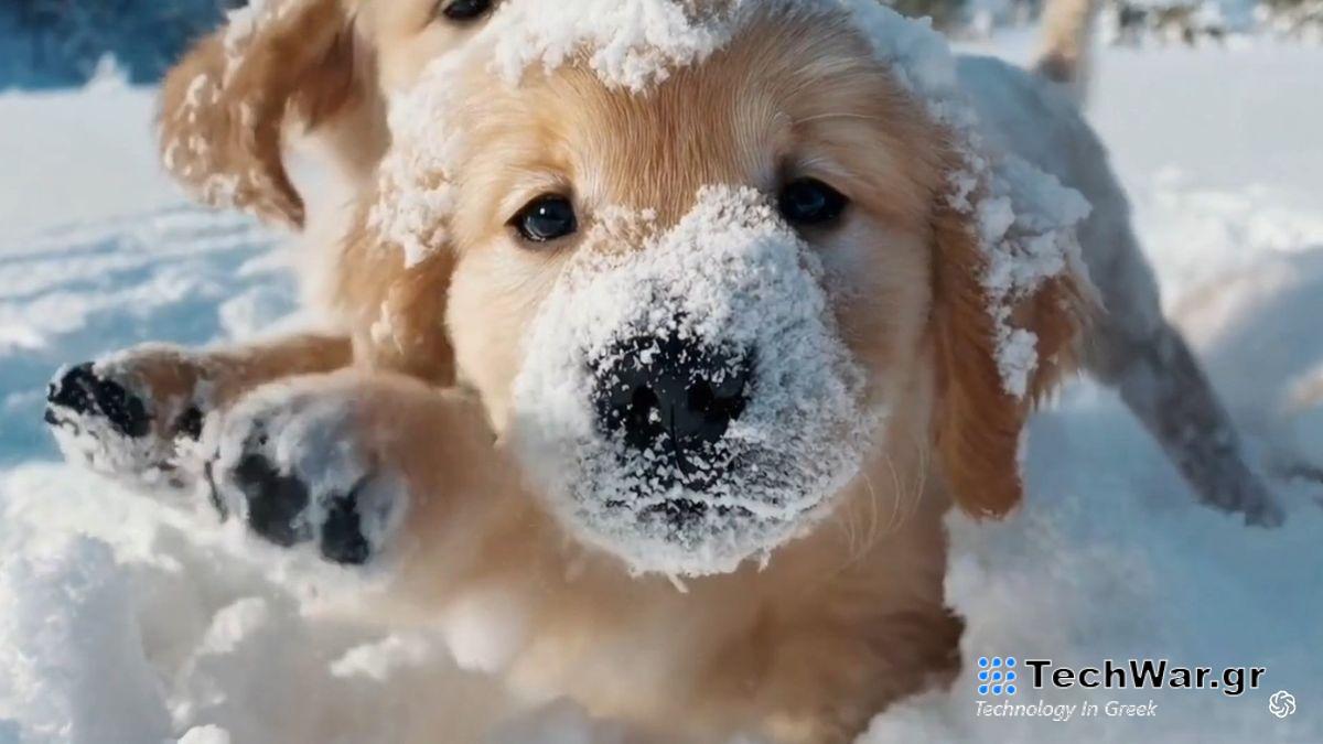 Puppy made by OpenAI