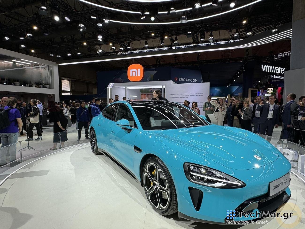 Βλέποντας από κοντά στη MWC το SU7, το πρώτο ηλεκτρικό αυτοκίνητο της Xiaomi