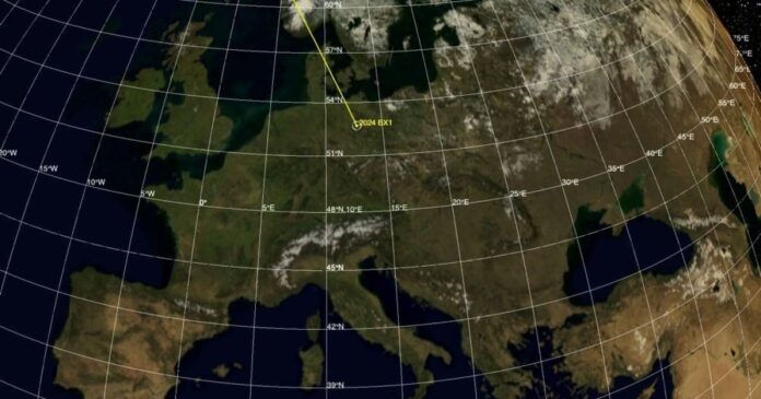 Το σύστημα της NASA προέβλεψε έγκαιρα την πτώση μετεωρίτη στο Το σύστημα της NASA προέβλεψε έγκαιρα την πτώση μετεωρίτη στο Βερολίνο