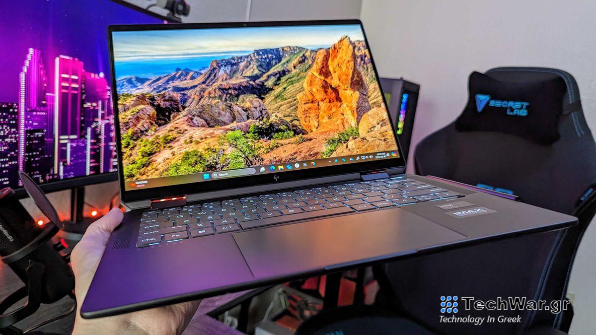 Image of the HP Spectre x360 14 (2024).