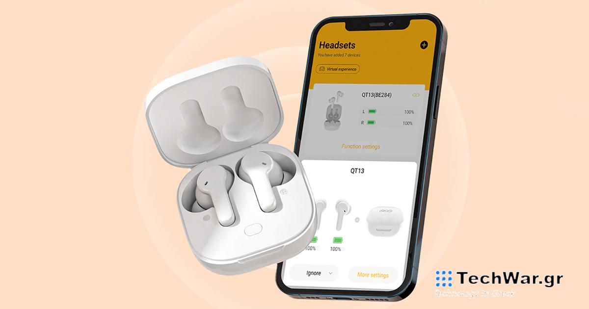 Τα ποιοτικά ακουστικά δεν χρειάζεται να κοστίζουν εκατοντάδες ευρώ. QCY T13 από το οικοσύστημα Xiaomi