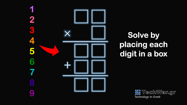 Τεστ IQ μαθηματικό παζλ