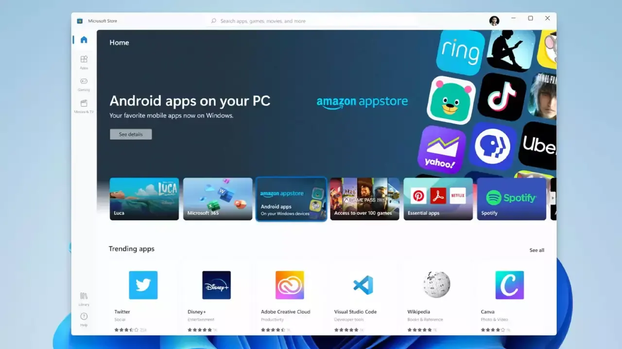 amazon appstore windows 