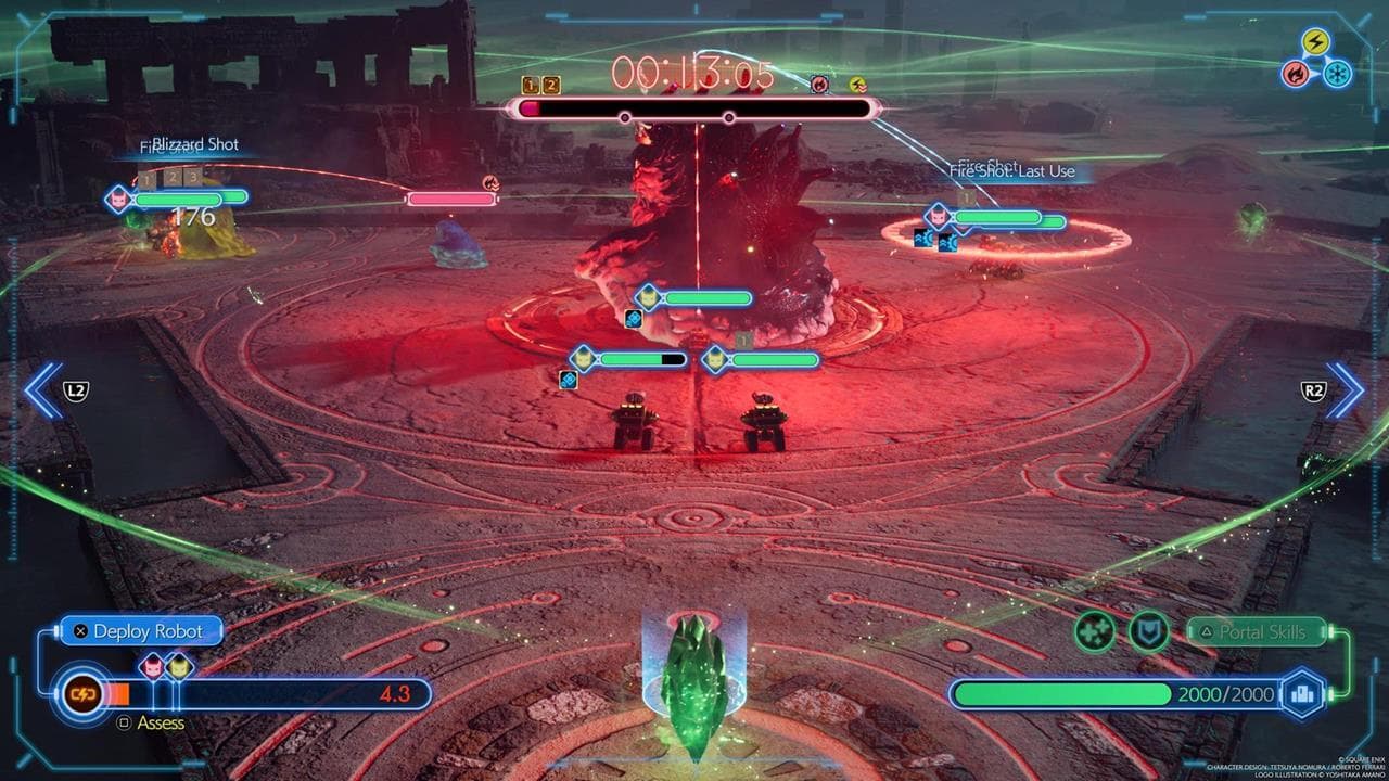 Το παν είναι να συντρίψεις το King Flan με τεράστιους αριθμούς.  Βεβαιωθείτε ότι έχετε πάντα μονάδες που του επιτίθενται, ακόμα κι αν άλλα ρομπότ έχουν βαλτώσει όταν ασχολούνται με minions.