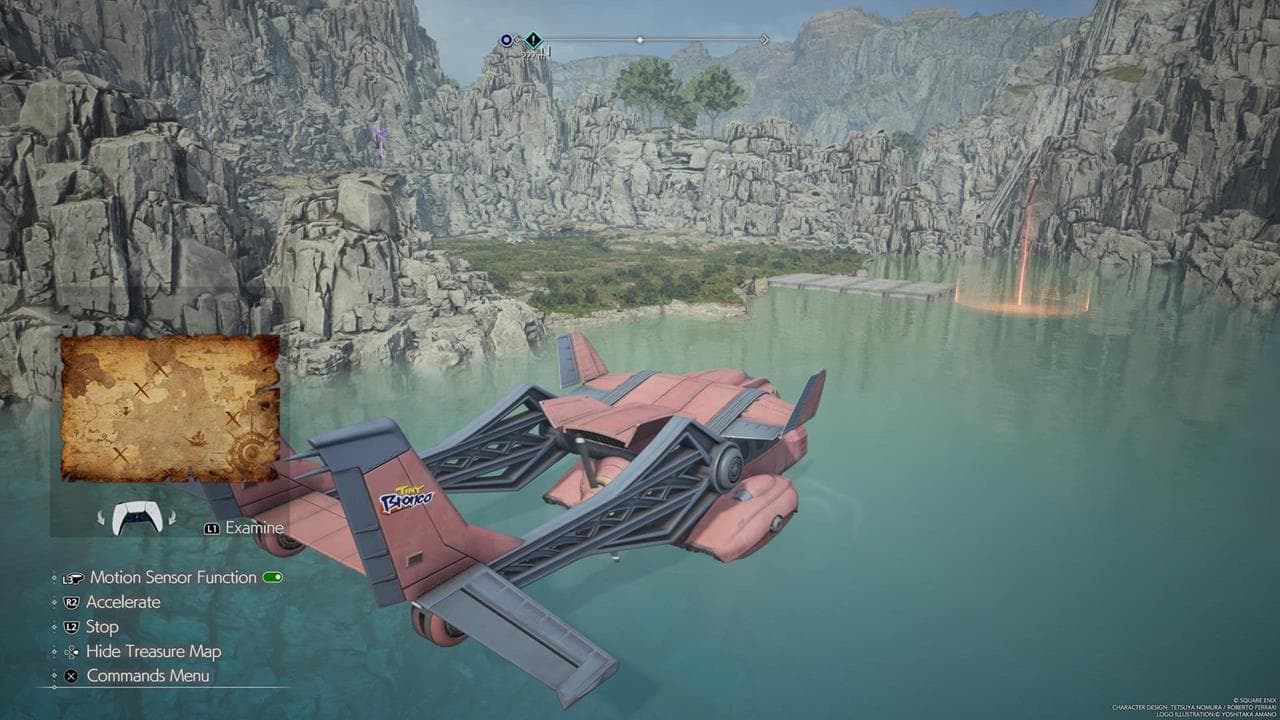 Μπορείτε να ελέγχετε περιοδικά τον χάρτη του θησαυρού κατά την εξερεύνηση στο Tiny Bronco.