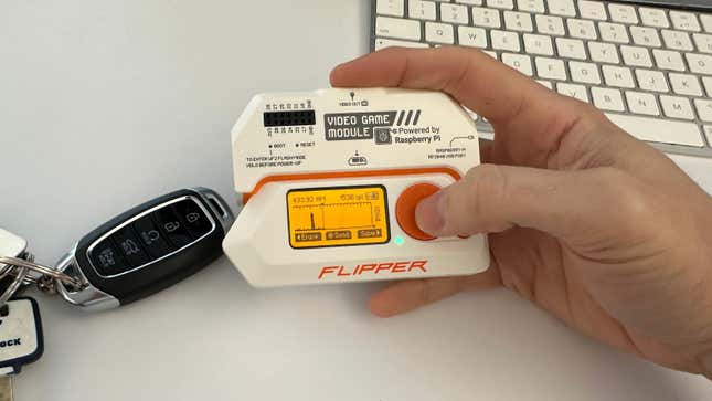 Image for article titled Flipper Zero Video Game Module Hands-on: Less Hackers' Paradise, More Cool Tool