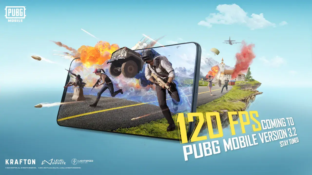 Το PUBG Mobile έκδοση 3.2 θα βελτιώσει την εμπειρία παιχνιδιού με την υποστήριξη 120 FPS  
