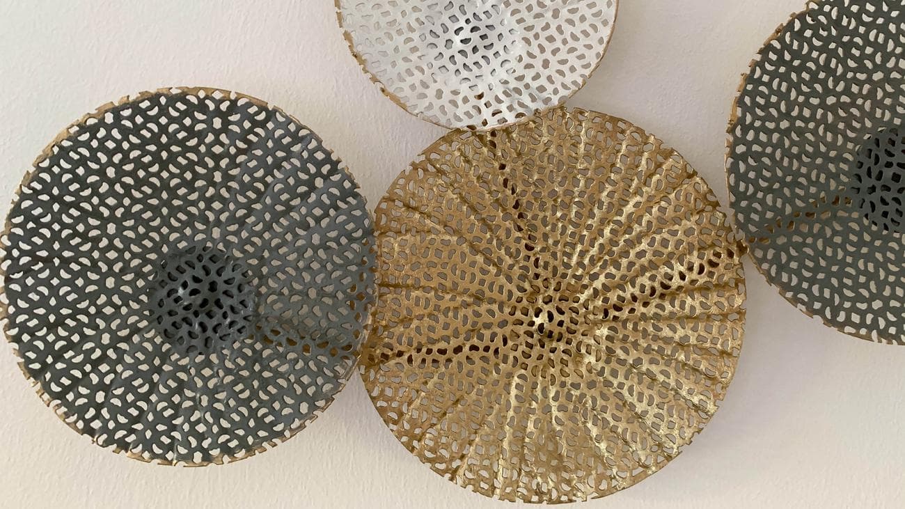 Μεταλλικό γλυπτό τοίχου