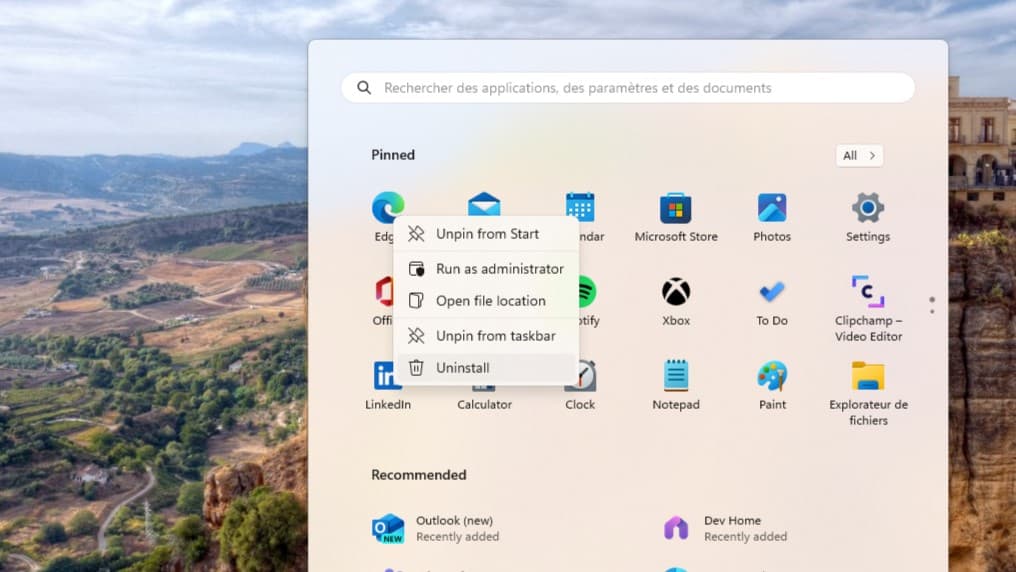 Απεγκαταστήστε το Edge στα Windows 11