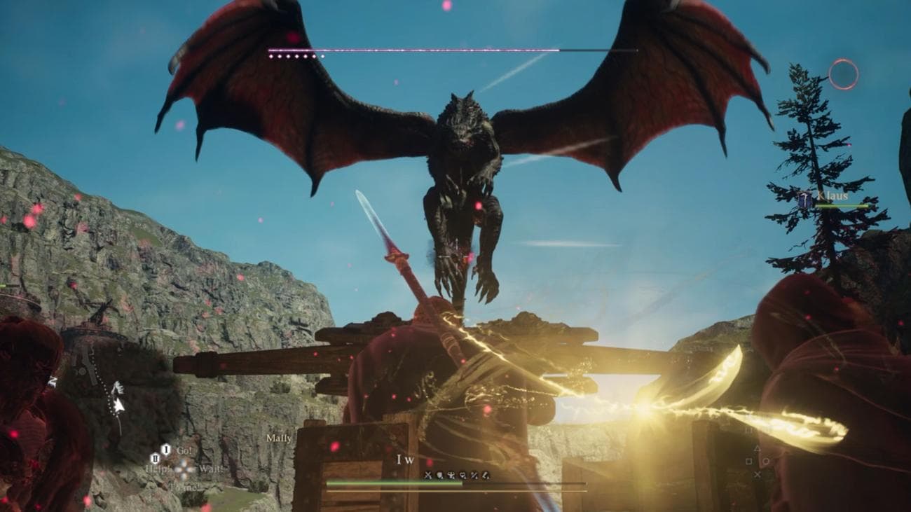 Μια τεταμένη δρακομαχία στο Dragon's Dogma 2.