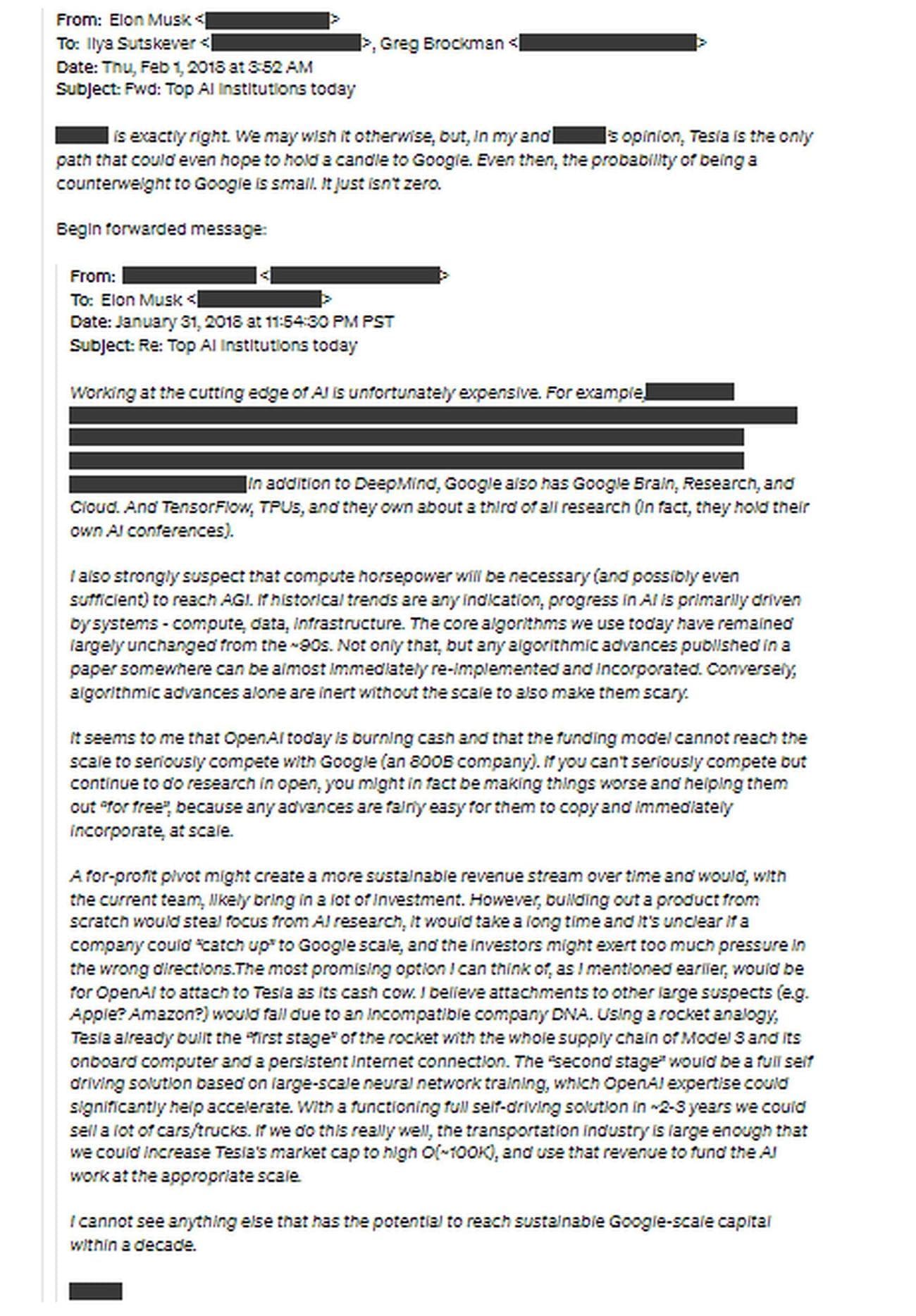 Αποκαλύψτε τον επόμενο γύρο μεταξύ OpenAI εναντίον Elon Musk με αποκαλυπτικά email.  Εξερευνήστε την επιθυμία του Μασκ για συγκρούσεις ελέγχου και πολλά άλλα!