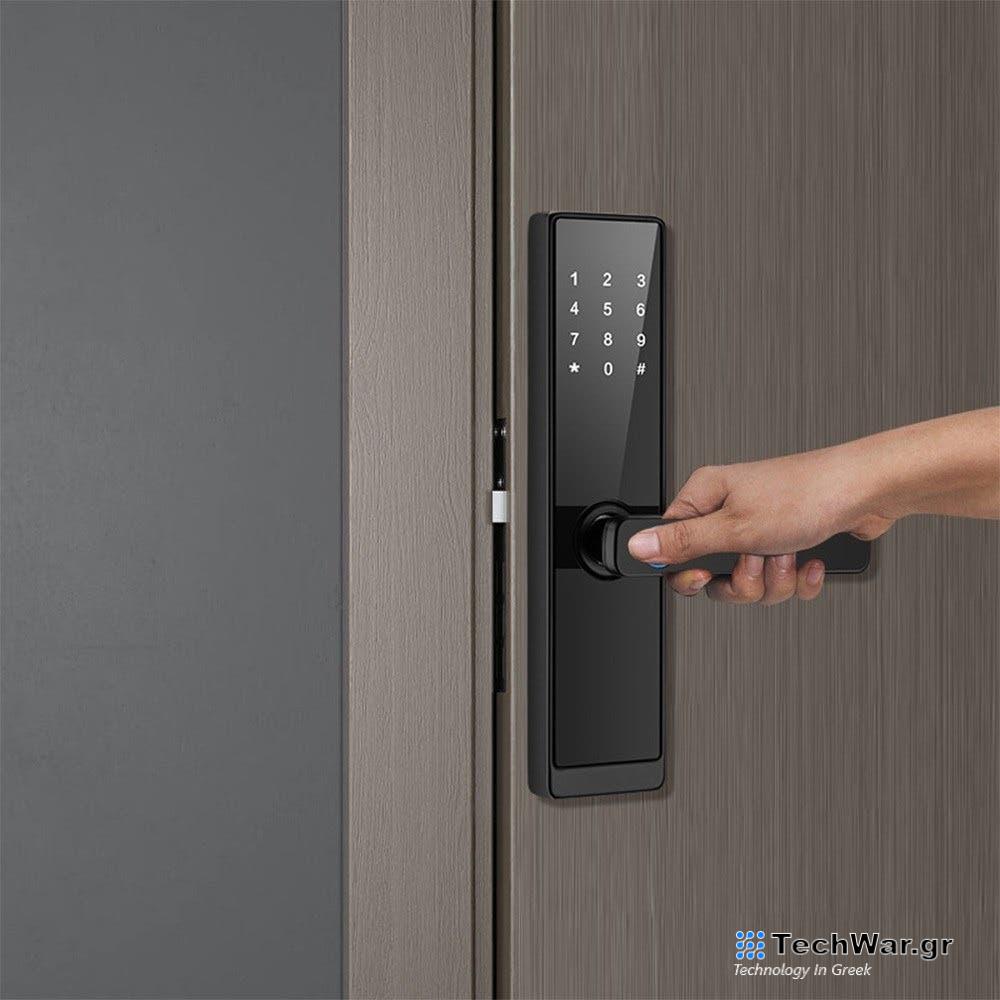 WAFU WiFi Smart Door Lock: κλείδωμα δακτυλικών αποτυπωμάτων και ασύρματη πρόσβαση!