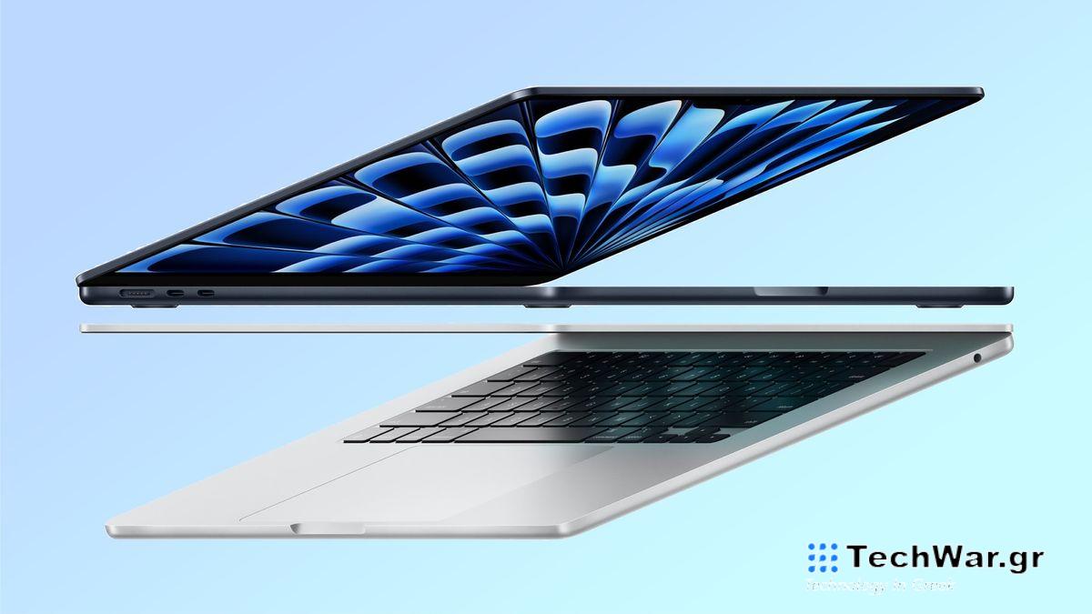 Προ-παραγγείλτε και ζήστε μια νέα εμπειρία υψηλών επιδόσεων με τα αναβαθμισμένα MacBook Air 13 και 15 ιντσών!
