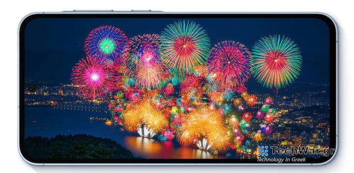 Galaxy A55 display