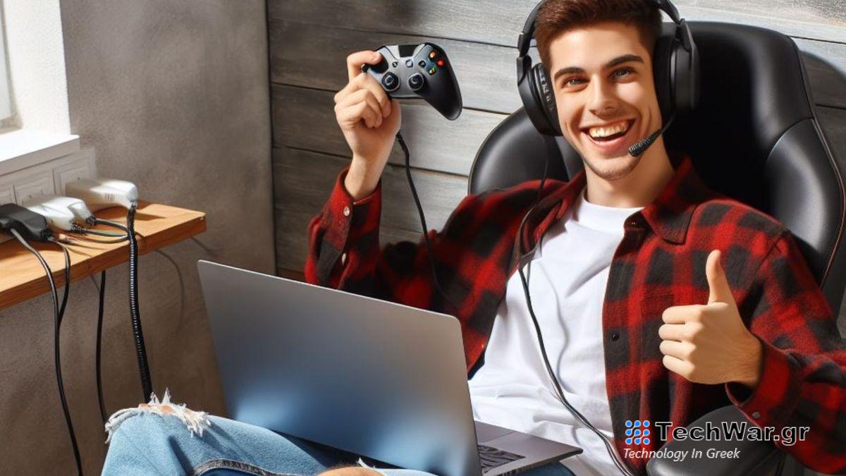 battery-free technology for Xbox controller and Windows laptops